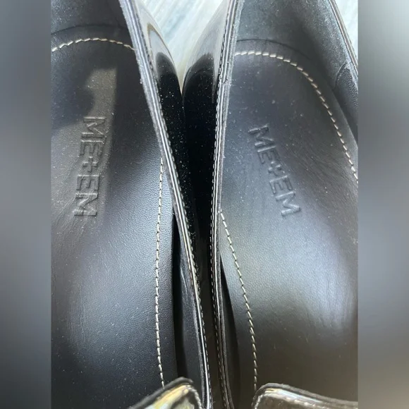 ME+EM Black Patent Leather Loafers - Picture 4 of 9